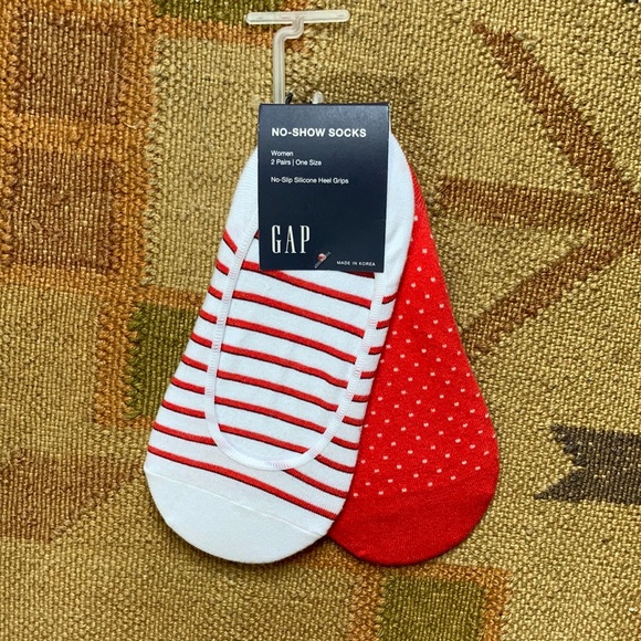 GAP Accessories - Gap No Show Socks, 2 Pairs, NWT